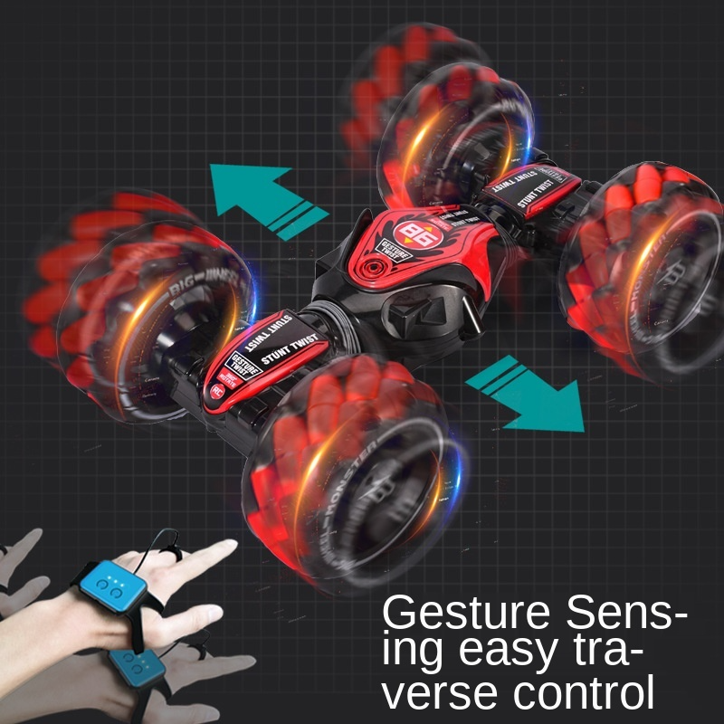 Rc Car Mecanum Wheel RC 4WD Gravity sensor Deformation Stunt Car Lighting music