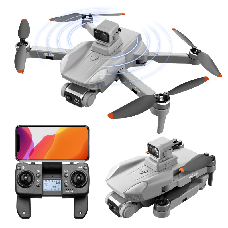 RC Drone K90 Max 4K Obstacle Avoidance Brushless Quadcopter