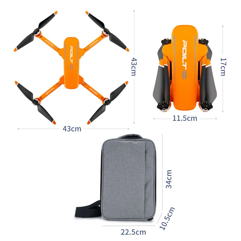 JJRC X17 RC Drone 2-Axis Gimbal 6K HD Camera Brushless Foldable Quadcopter