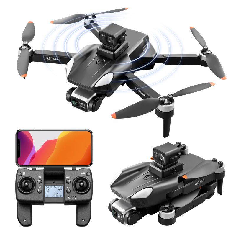RC Drone K90 Max 4K Obstacle Avoidance Brushless Quadcopter