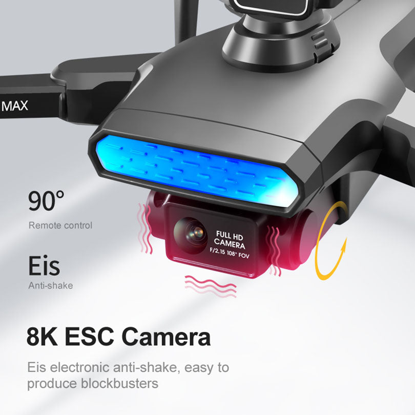 RC Drone LU9 Max 8K Camera Brushless Quadcopter