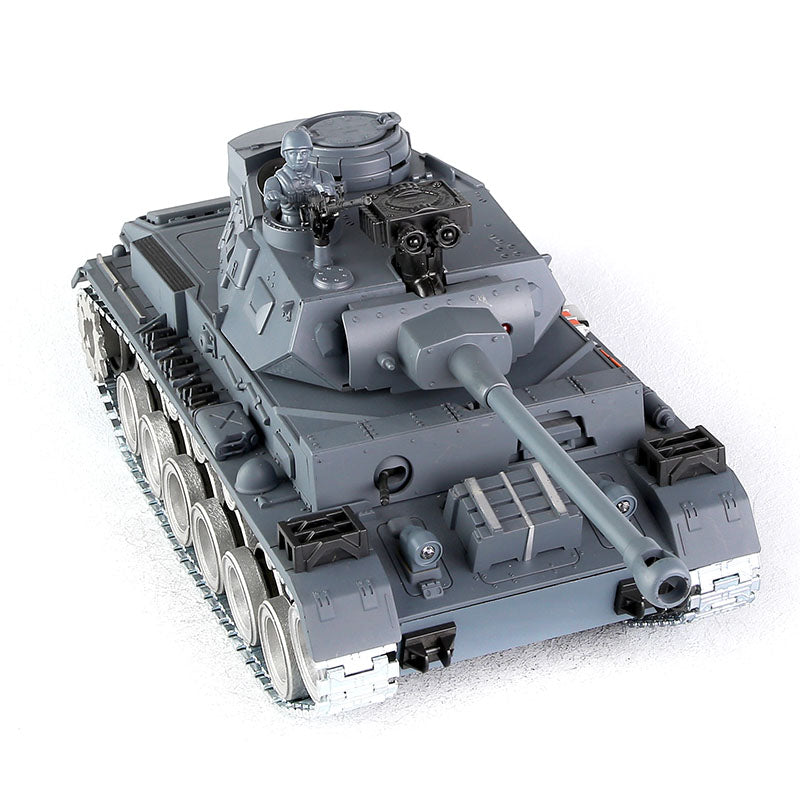 RC Tank Germany lll ZY 827 PRO 1:18 RC Car Metal Track Metal Road Wheels Electric Battle RC Tank Toy