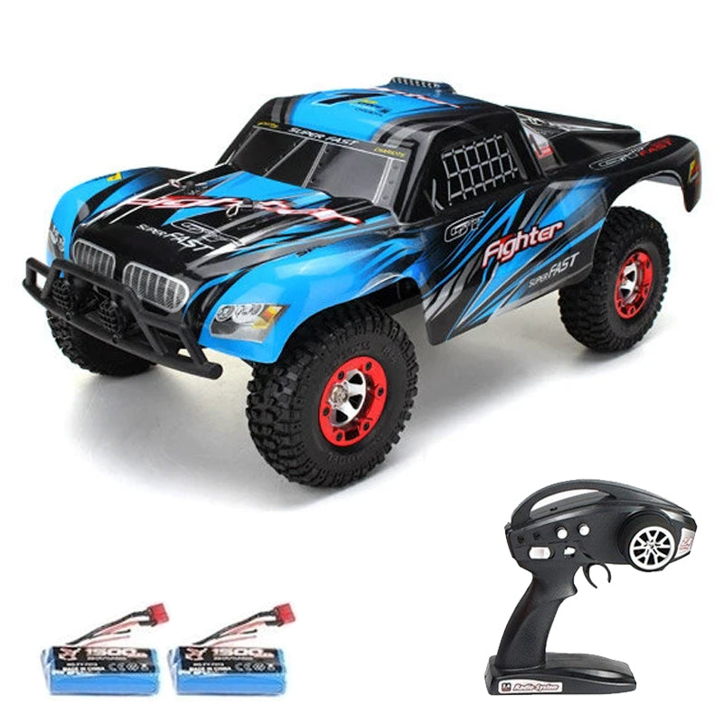 High Speed RC Car 4WD 1/12 Brushless Desert Short Truck 