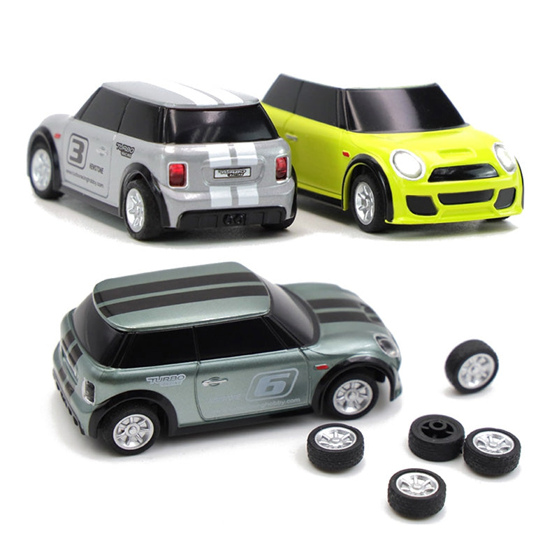 Turbo Racing 1:76 Mini Micro RC Car Full Proportional Toy Car Gift