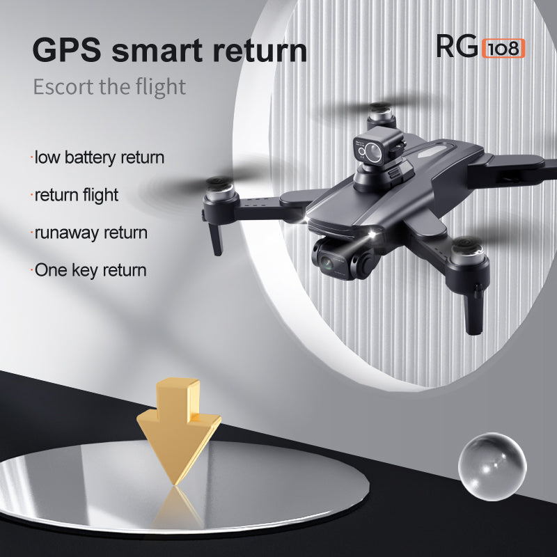 RG108 MAX 4K Drone Dual HD Camera Brushless Quadcopter