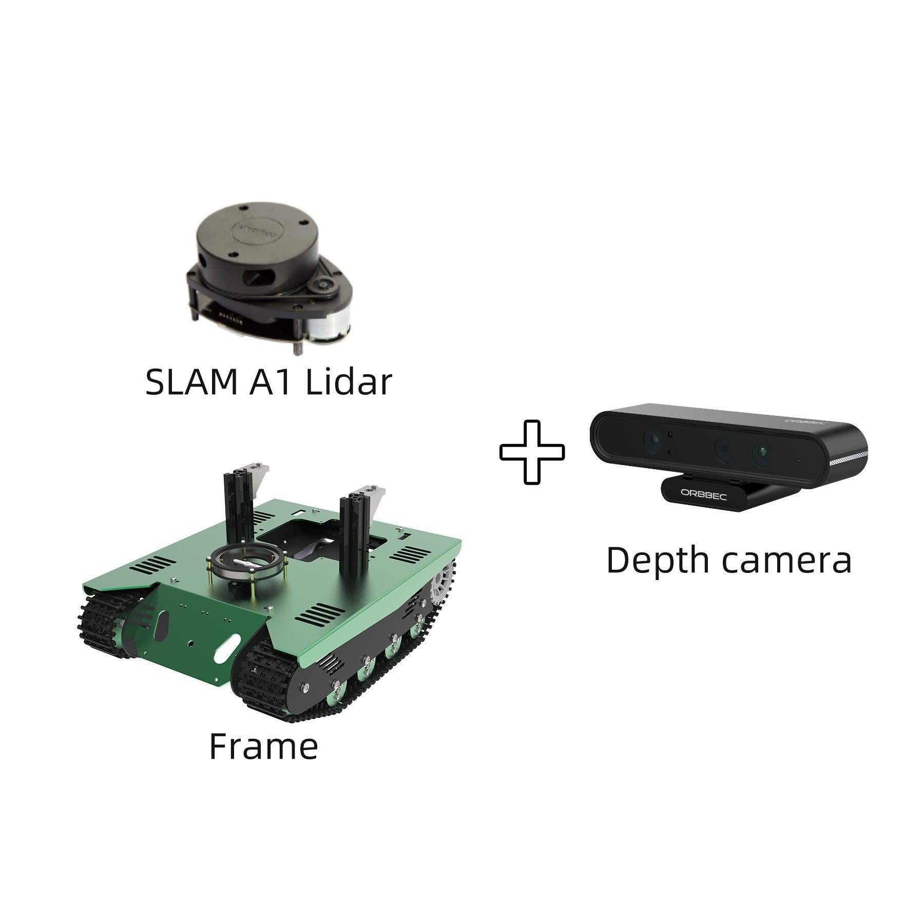 Yahboom ROS Transbot STEM Education Python Programming Robot with Lidar Depth camera for Jetson NANO 4GB(B01/SUB)