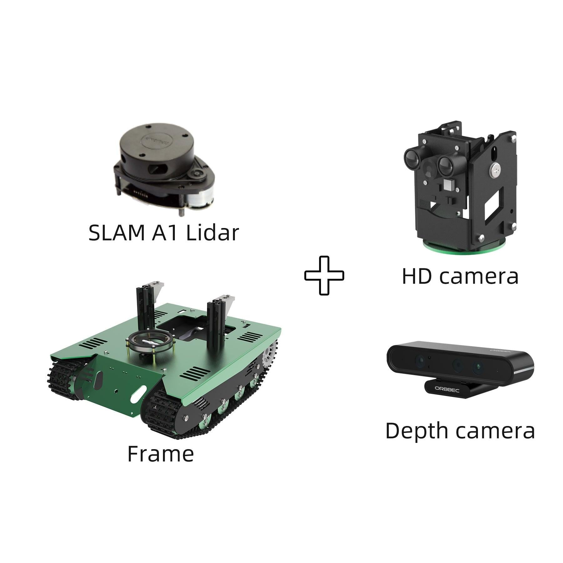 Yahboom ROS Transbot STEM Education Python Programming Robot with Lidar Depth camera for Jetson NANO 4GB(B01/SUB)