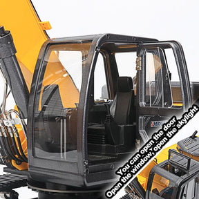 Huina Kabolite K350 Full Alloy Excavator Simulation Hydraulic Excavator High Quality RC Car Toy