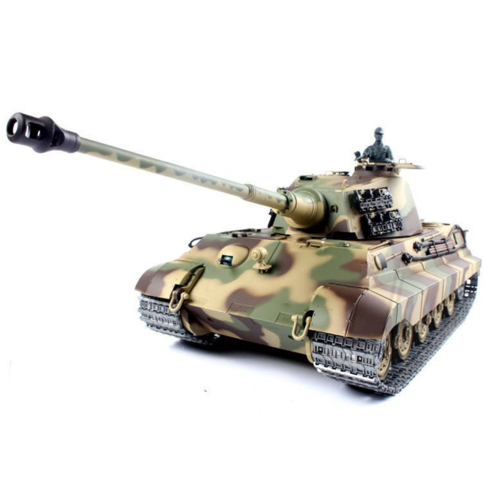 Plastic Tiger Heng Long 1/16 Tiger I RC Battle Tank (Steel Pro
