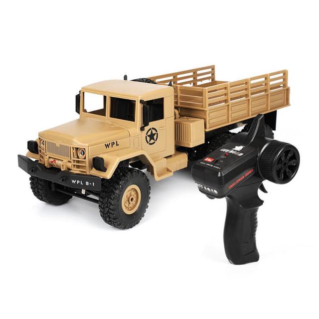 RC Truck WPL B16 1:16 RC Car 6WD Off-Road Military Truck