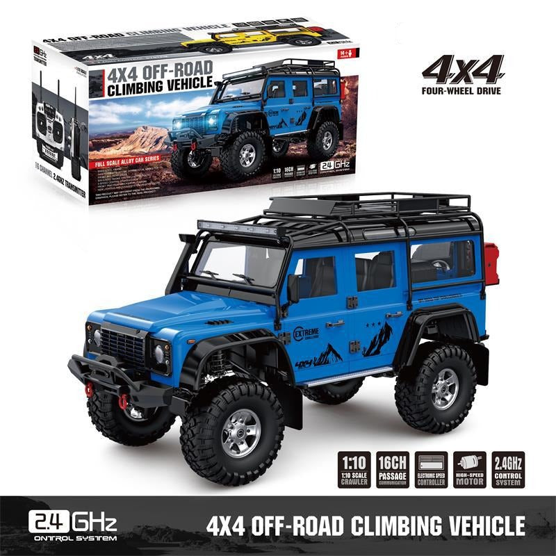 HG P411 1:10 RC Car 4x4 Off-road Electric Climbing Vehicle With Winch Light Sound Effect Smoke