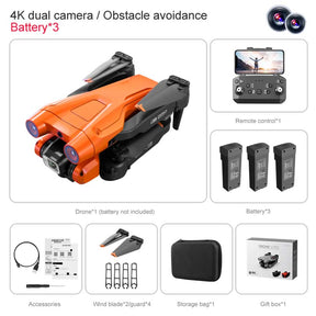 RC Drone i3 Pro 4k Obstacle Avoidance Quadcopter