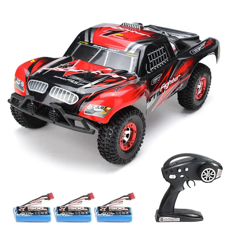 High Speed RC Car 4WD 1/12 Brushless Desert Short Truck 