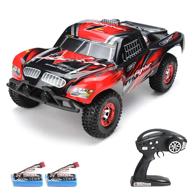 High Speed RC Car 4WD 1/12 Brushless Desert Short Truck 