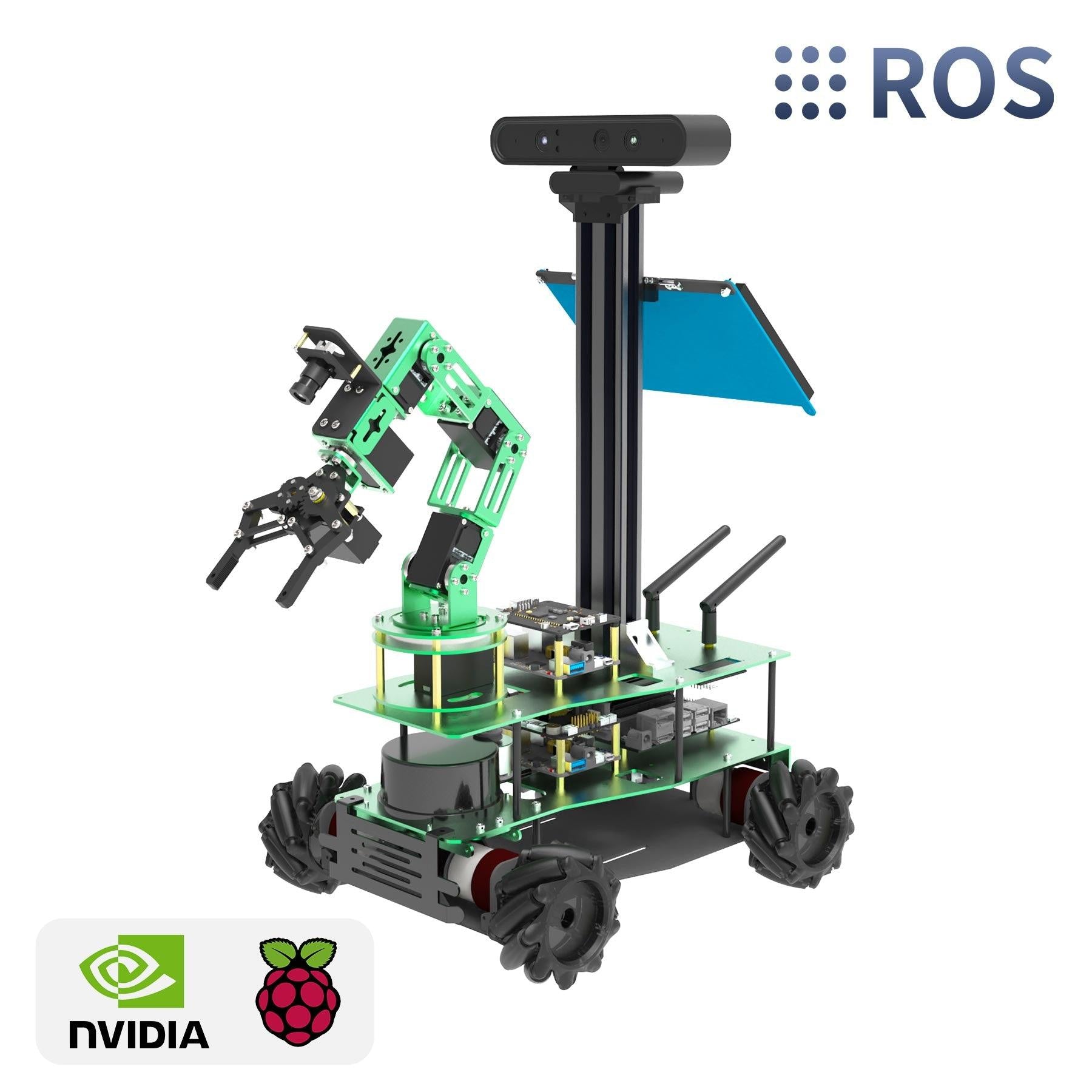 ROSMASTER X3 PLUS ROS STEM Education Python Programming Robot for Jetson NANO 4GB/Xavier NX/TX2 NX/RaspberryPi 4B