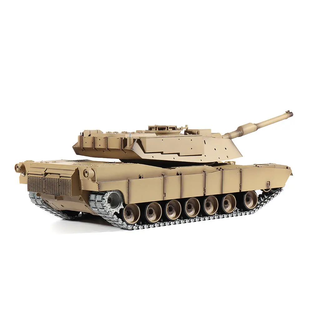 Heng Long 3918 US Abrams M1A2 RC Tank Upgraded Metal 2.4G 1/16 RC Tank Toys