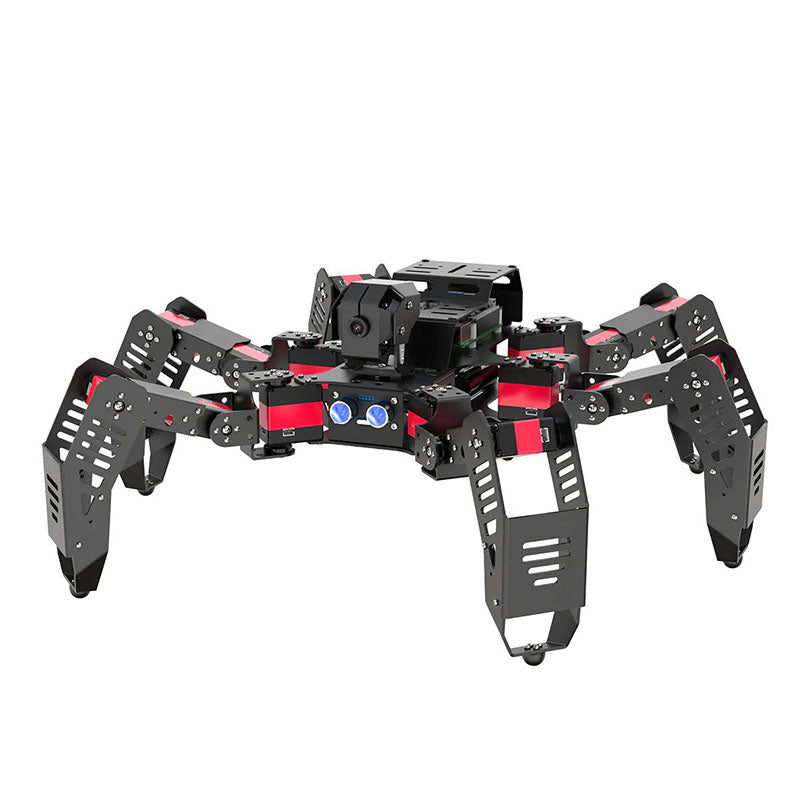 Hiwonder STEM Education Python Programming AI Intelligent Visual Hexapod Robot Powered by Raspberry Pi  4B 4GB