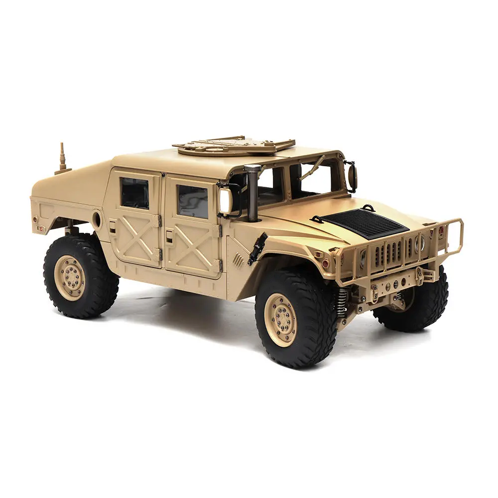HG P408 RC Car 1/10 2.4G 4WD U.S.4X4 Hummer Military Vehicle Truck Toys Gifts