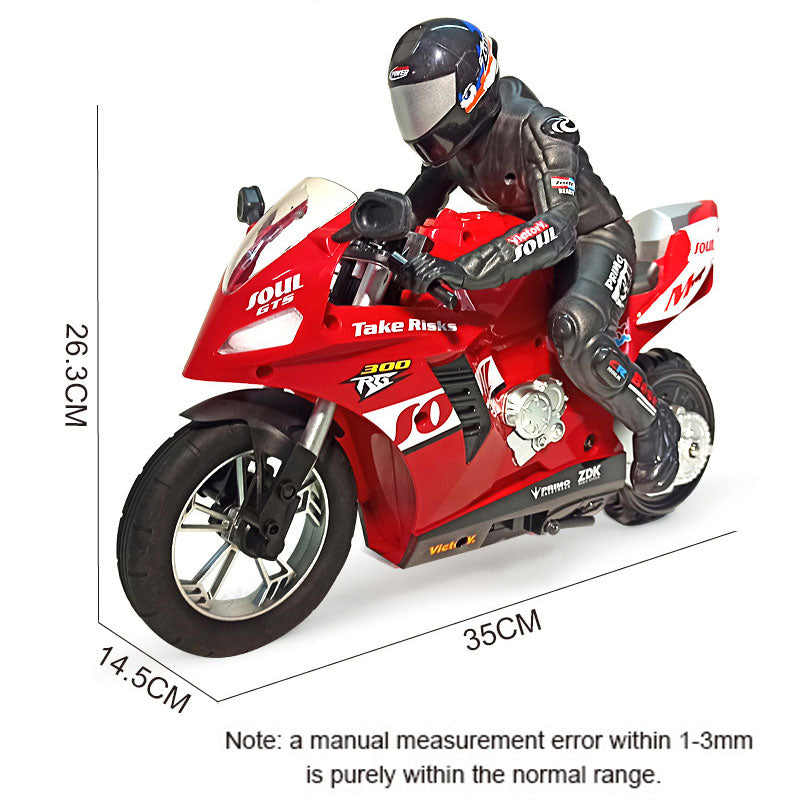 RC Motorcycle 360°rotating balanced 6-axis gyro Stunt Car Toys