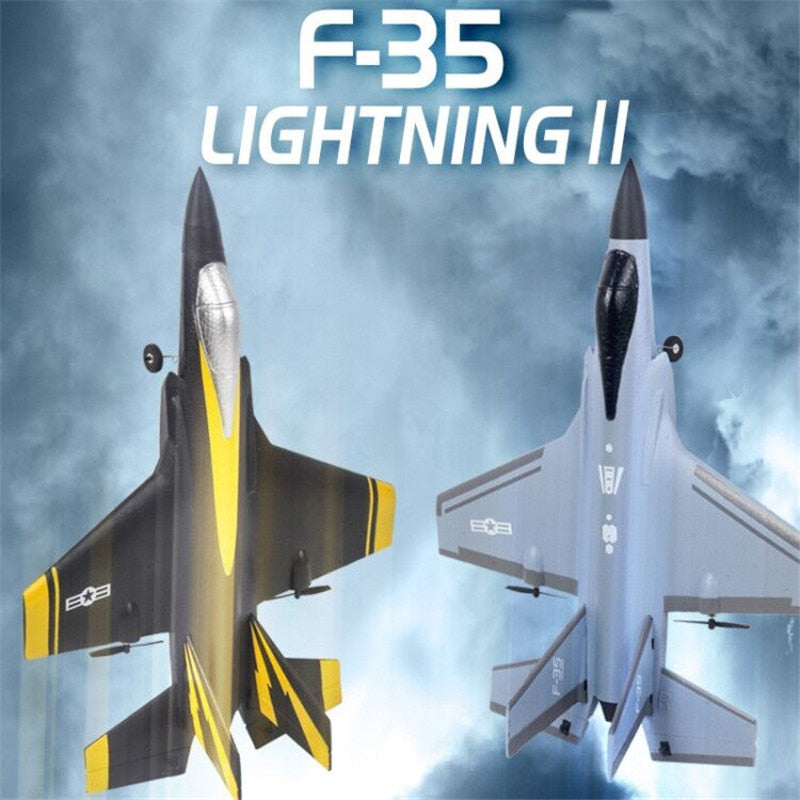 RC Plane F35 Fighter 4CH EPP RC Airplane 315mm Wingspan RTF Glider Toys