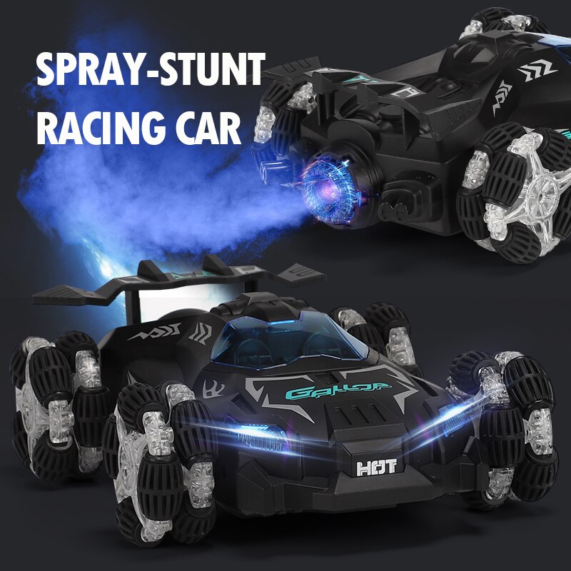 RC Stunt car Spray Drift 4WD High Speed Off-road Vehicle Model With Music Light