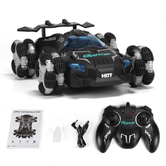 RC Stunt car Spray Drift 4WD High Speed Off-road Vehicle Model With Music Light