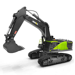 Huina 1593 Alloy Excavator 1:14 22CH 2.4GHz RC Engineering Car Toy