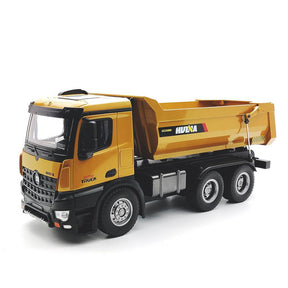 RC Alloy Dump Truck Excavator Huina1582 Large Scale Mine Transportation Truck Toys