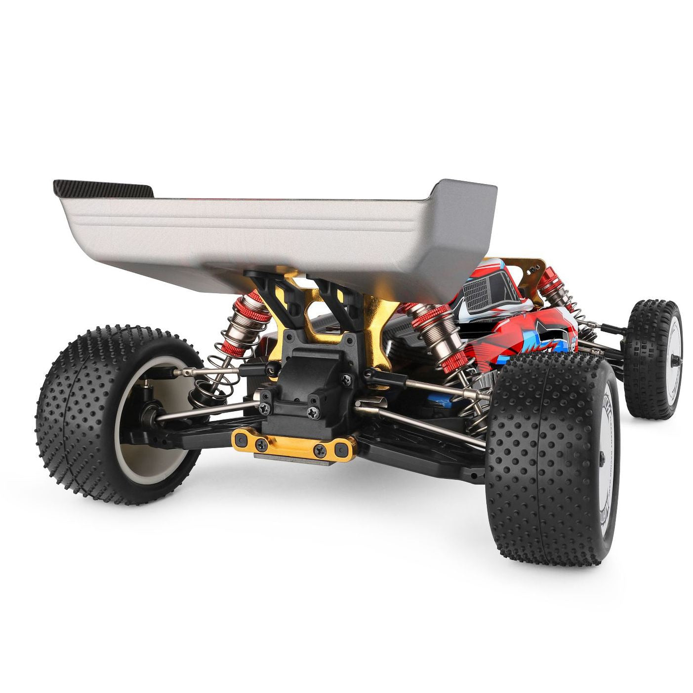 WLtoys 104001 RC Car 45KM/H 4WD Off-Road 1:10 Metal Chassis Alloy Toys