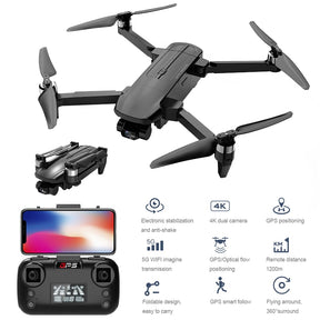 4K Drone B6SE 3-Axis Gimbal EIS Camera Brushless Quadcopter