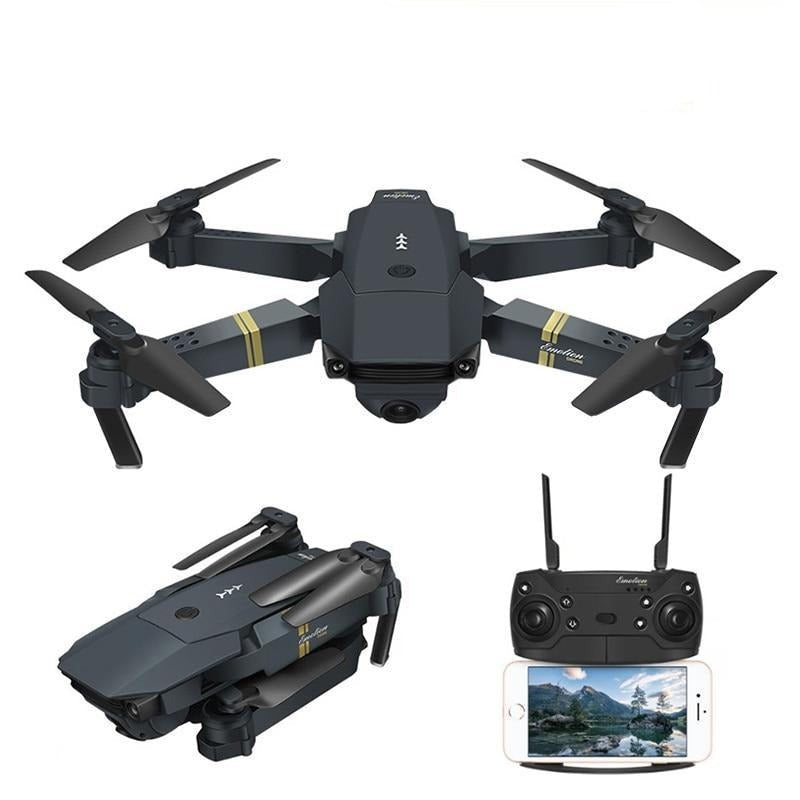 Mini Drone WIFI 4k FPV Wide Angle Hight Hold Mode Foldable RC Quadcopter